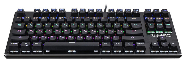 Клавиатура SunWind SW-K900G черный (1422332)
