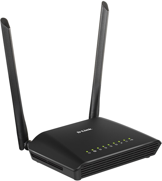 Wi-Fi роутер D-Link DIR-620S/RU/B1A черный