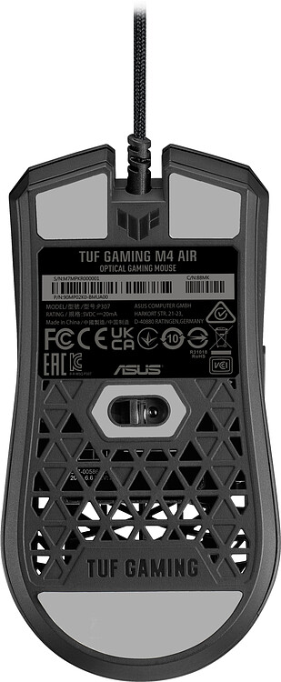 Мышь Asus 307 TUF Gaming M4 AIR (90MP02K0-BMUA00)