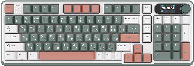 Клавиатура Royal Kludge RK-S98 Brown switch/Camping