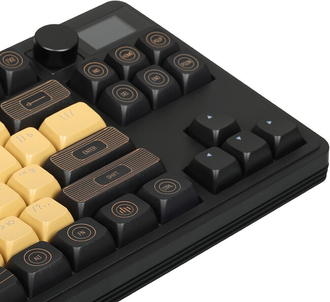 Клавиатура Дарк Проджект KD87A+Numpad черный (DP-KD-87A-000101-GMS)