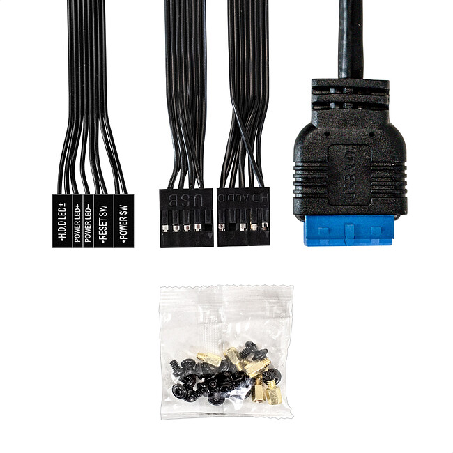 Корпус ExeGate BAA-408U без БП черный (EX298155RUS)