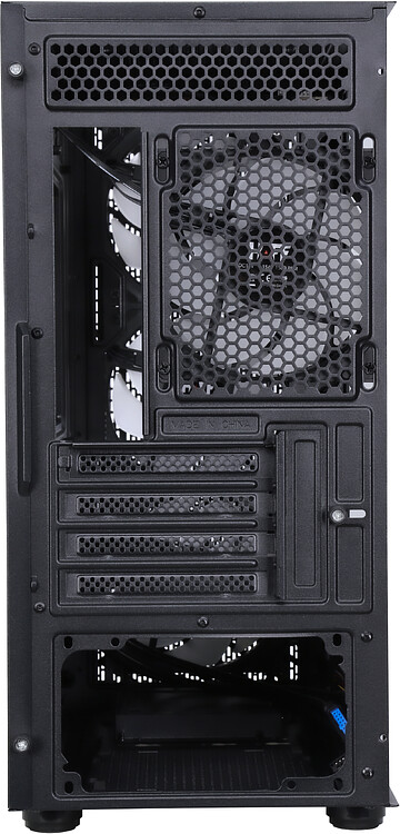 Корпус HAFF Rush mATX без БП Black