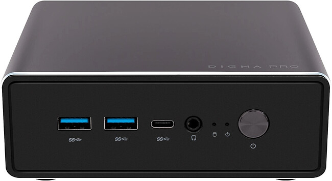 Компьютер Digma Pro Minimax U1 8/256Gb темно-серый/черный (DPP3-8CXW01)