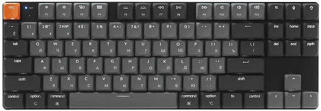 Клавиатура Keychron QMK K1 Red Switch (K1X-A1-RU)