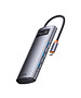 Док-станция Baseus Metal Gleam Series 4-in-1 (WKWG070013)