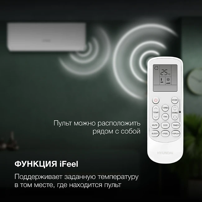 Сплит-система Hyundai HAC-18/T-PRO белый