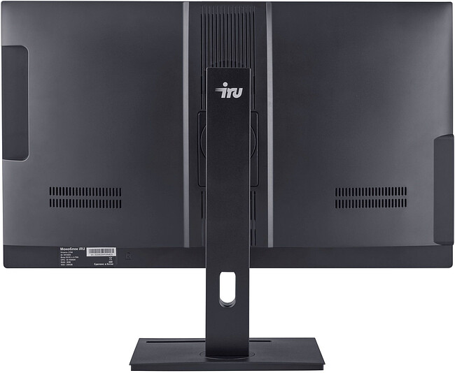 Моноблок iRU 27IM черный (1972092)