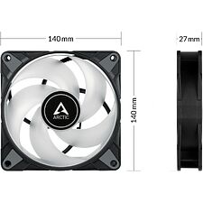 Кулер для корпуса Arctic P14 PWM PST A-RGB 0dB (ACFAN00239A)
