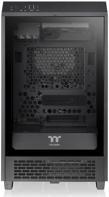 Корпус Thermaltake The Tower 200 без БП Black (CA-1X9-00S1WN-00)