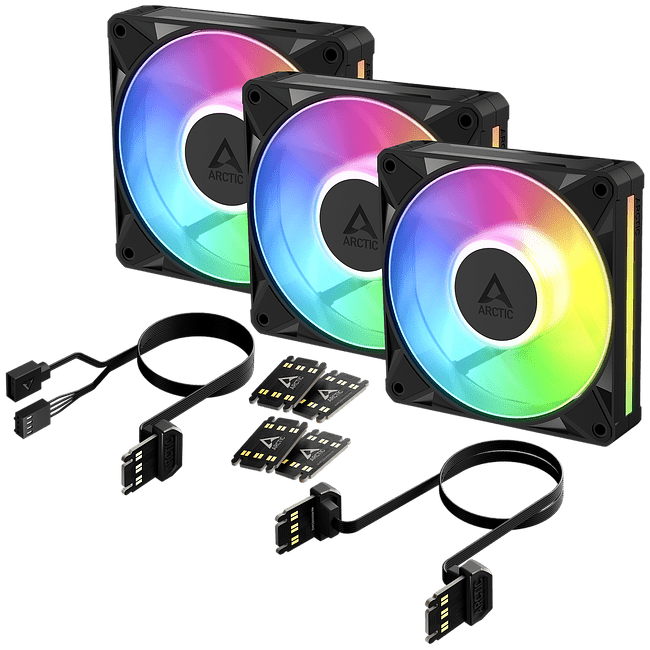 Вентилятор для корпуса Arctic BioniX P12 A-RGB 3 Pack (ACFAN00337A)