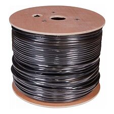 Кабель сетевой Buro BU-CCA-050-OUTDOOR cat5E 305м черный