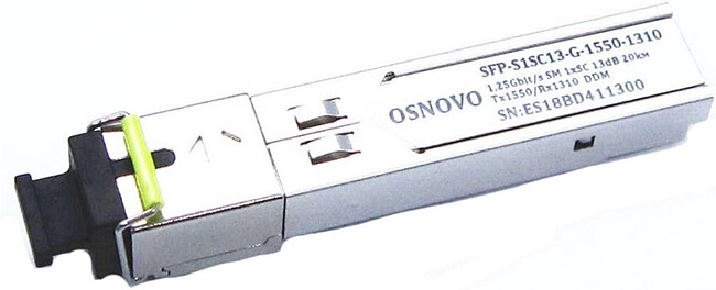 SFP-модуль Osnovo SFP-S1SC13-G-1550-1310-I