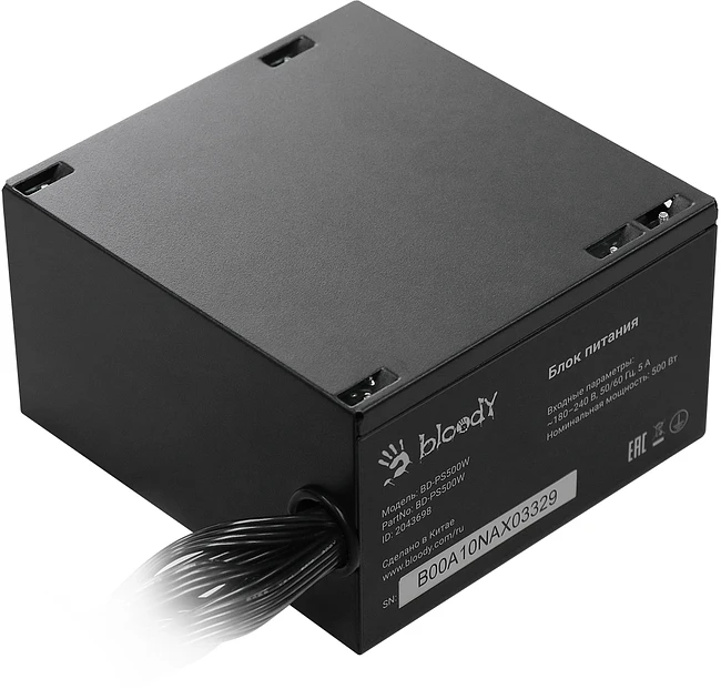 Блок питания Bloody ATX 500W White (BD-PS500W)