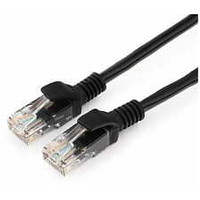 Патч-корд Cablexpert PP12-1.5M/BK Black