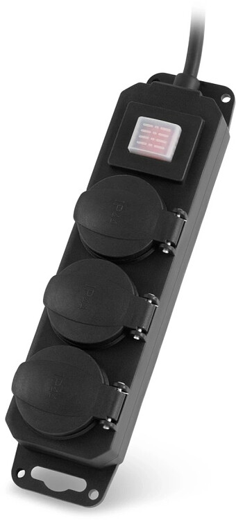 Сетевой фильтр Buro 300MDP-10-B черный