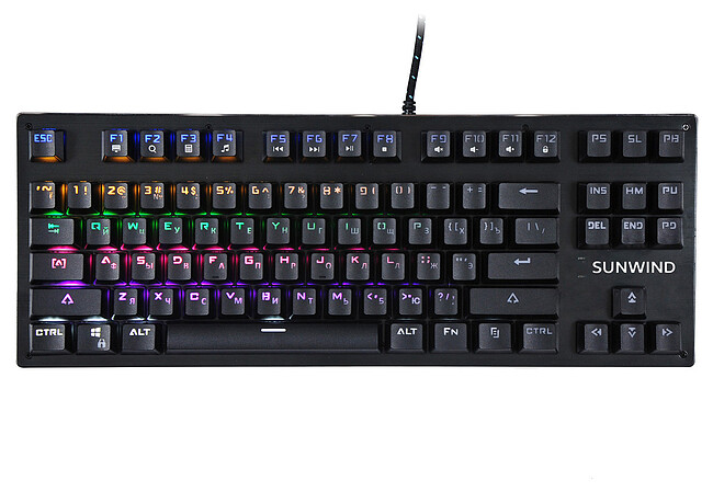 Клавиатура SunWind SW-K900G черный (1422332)