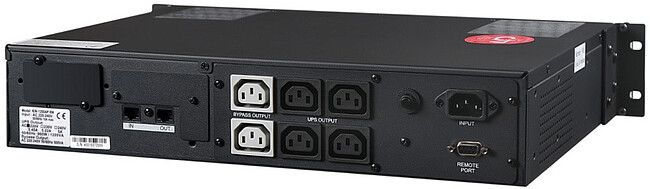 Источник бесперебойного питания Powercom King Pro RM LCD RM (KIN-1200AP)