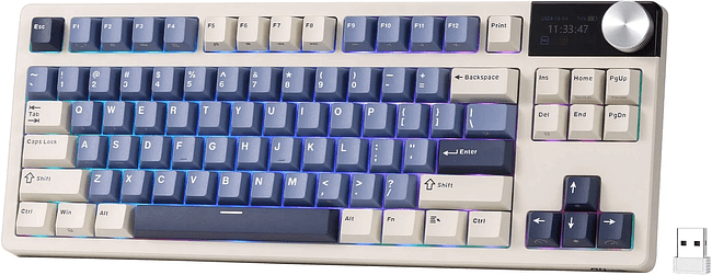 Клавиатура Royal Kludge RK S85 Horizon Blue (Cloud switch)