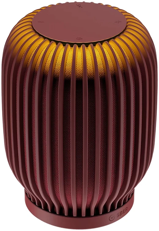 Умная колонка Sber Boom SBDV-00090 Салют красный (SBDV-00090T)