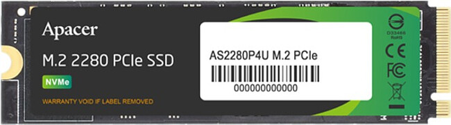 SSD диск Apacer AS2280P4U 1TB (AP1TBAS2280P4U-1) SSD диск Apacer AS2280P4U 1TB (AP1TBAS2280P4U-1)