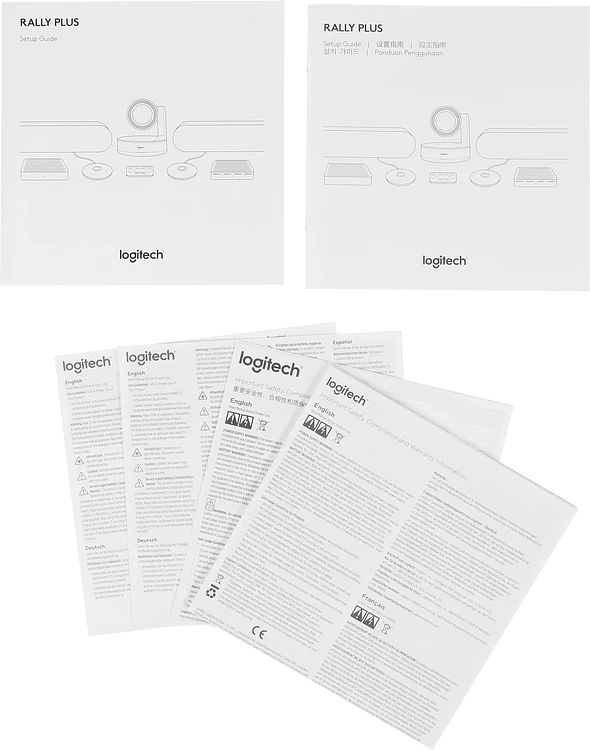 Веб-камера Logitech Conference Cam Rally черный (960-001242)