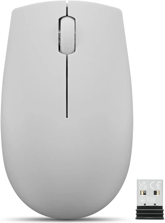 Мышь Lenovo 300 Wireless Compact серый (GY51L15678)