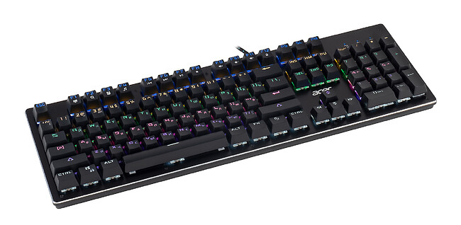 Клавиатура Acer OKW127 черный (ZL.KBDEE.00H)