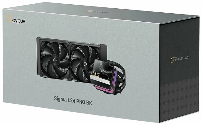 Система жидкостного охлаждения для процессора Ocypus Sigma L24 Pro BK Black (Sigma-L24-BK2ANWL00P-GL)