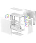 Корпус DeepCool CG580 4F V2 WH ITX без БП белый (R-CG580-WHADA4-G-2)