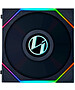 Комплект вентиляторов для корпуса Lian Li Uni Fan TL LCD 120 Black 3шт (G99.12TLLCD3B.00)