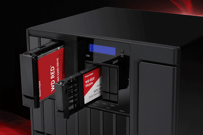 SSD диск WD SA500 NAS 3D 500ГБ (WDS500G1R0A)