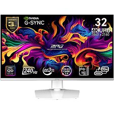 Монитор MSI MPG 321URXW QD-OLED White (9S6-3DD29A-051)