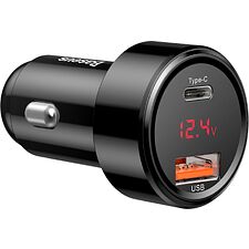 Автомобильное зарядное Baseus Magic Series Black (CCMLC20C-01)