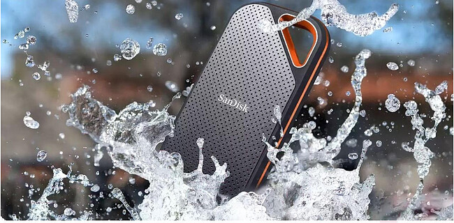Внешний накопитель SanDisk 4TB SDSSDE81-4T00-G25