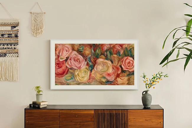 Телевизор Samsung QE55LS03DAUXRU The Frame черный