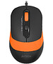 Мышь A4Tech Fstyler FM10S черный/оранжевый