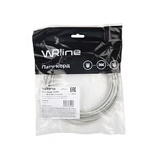 Патч-корд WRline WR-PC-RJ45-UTP-5E-5-GY серый