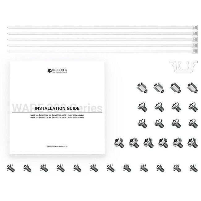 Корпус ID-Cooling Ware 300 без БП White