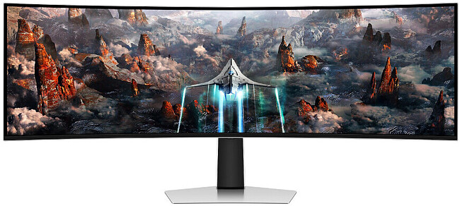 Монитор Samsung Odyssey OLED G9 серебристый (S49DG910SIXCI)