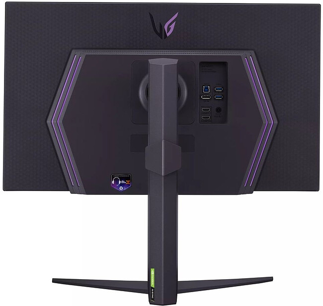 Монитор LG UltraGear 27GR93U-B черный