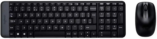 Набор периферии Logitech MK220 черный (920-003161) Набор периферии Logitech MK220 черный (920-003161)