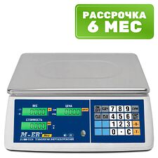 Весы торговые Mertech M-ER 223 AC-32.5 белый (3623)