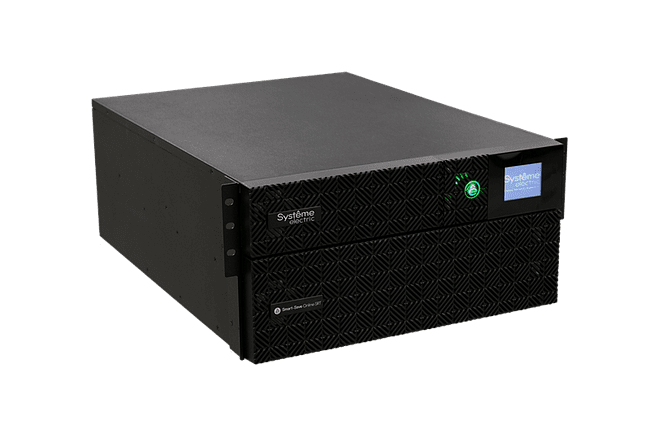 Источник бесперебойного питания Systeme Electriс SRT SRTSE5KRTXLIEC-NC черный