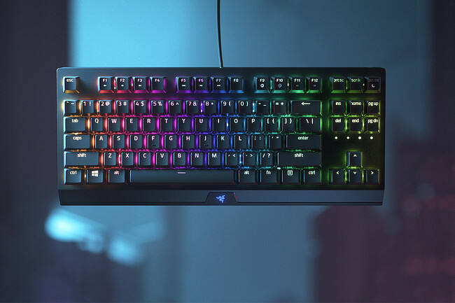 Клавиатура Razer BlackWidow V3 Tenkeyless Green Switch (RZ03-03490700-R3R1)