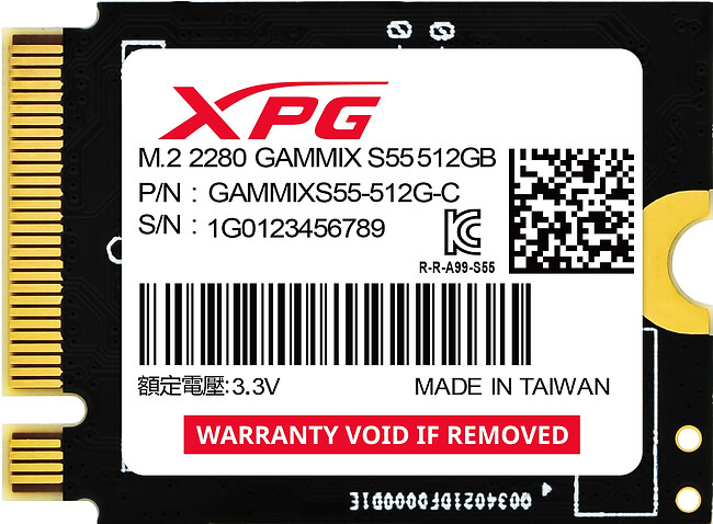 SSD диск A-Data XPG Gammix 512GB (SGAMMIXS55-512G-C) SSD диск A-Data XPG Gammix 512GB (SGAMMIXS55-512G-C)