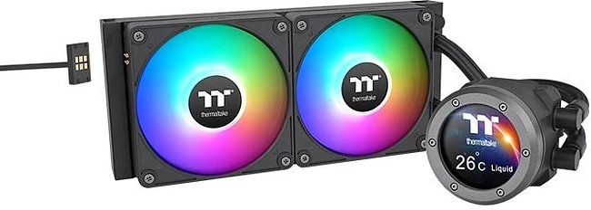 Система жидкостного охлаждения для процессора Thermaltake TH280 V2 Ultra EX ARGB Sync (CL-W416-PL14SW-A)