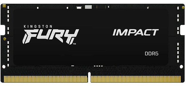 Оперативная память Kingston Fury Impact Black PnP 8GB DDR5 (KF548S38IB-8)