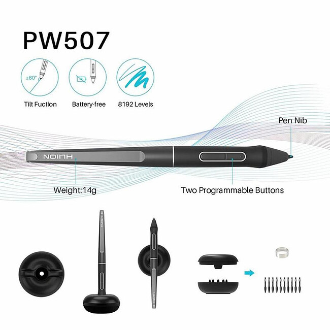 Графический планшет Huion Kamvas Pro 13 (GT-133)