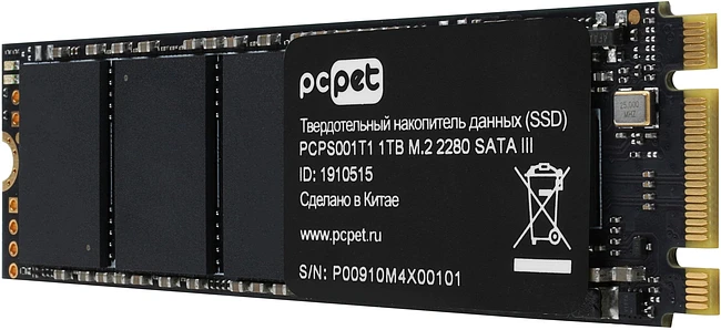 SSD диск PC Pet 1Tb (PCPS001T1)